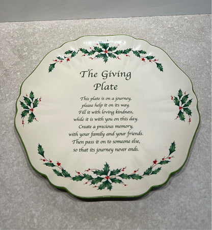 Lenox Giving Plate