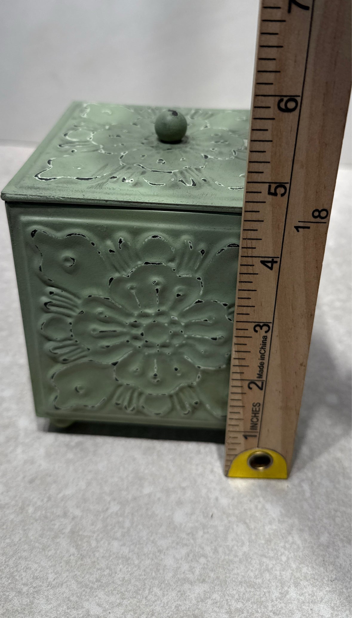 Covered Green Box