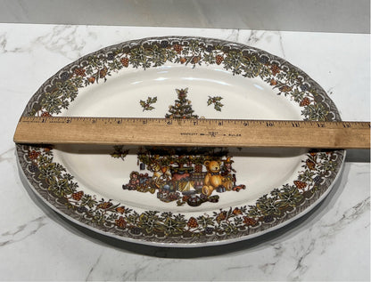 Queen's Seasons Greeting Platter
