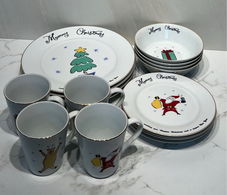 Christmas Dinnerware Set