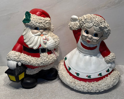 Vintage Mr. and Mrs. Clause