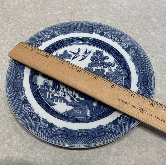 Blue Willow Plate 8 Inches