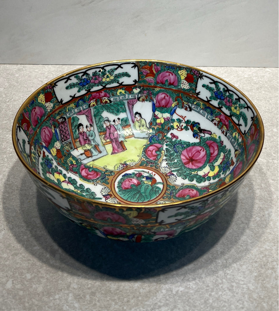 Rose Medallion Bowl