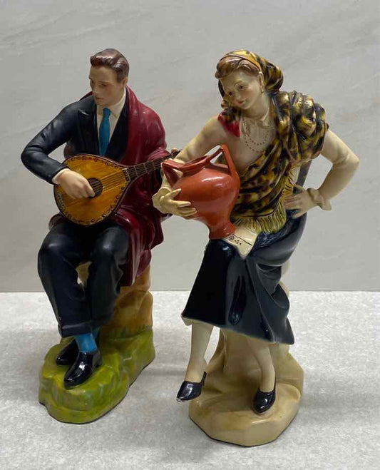 Pair of Portugal Figurines