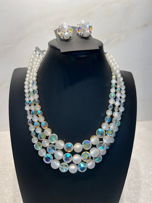 Necklace and Earrings