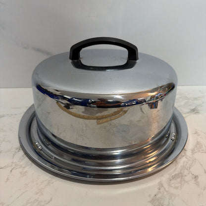 Covered Cake Plate