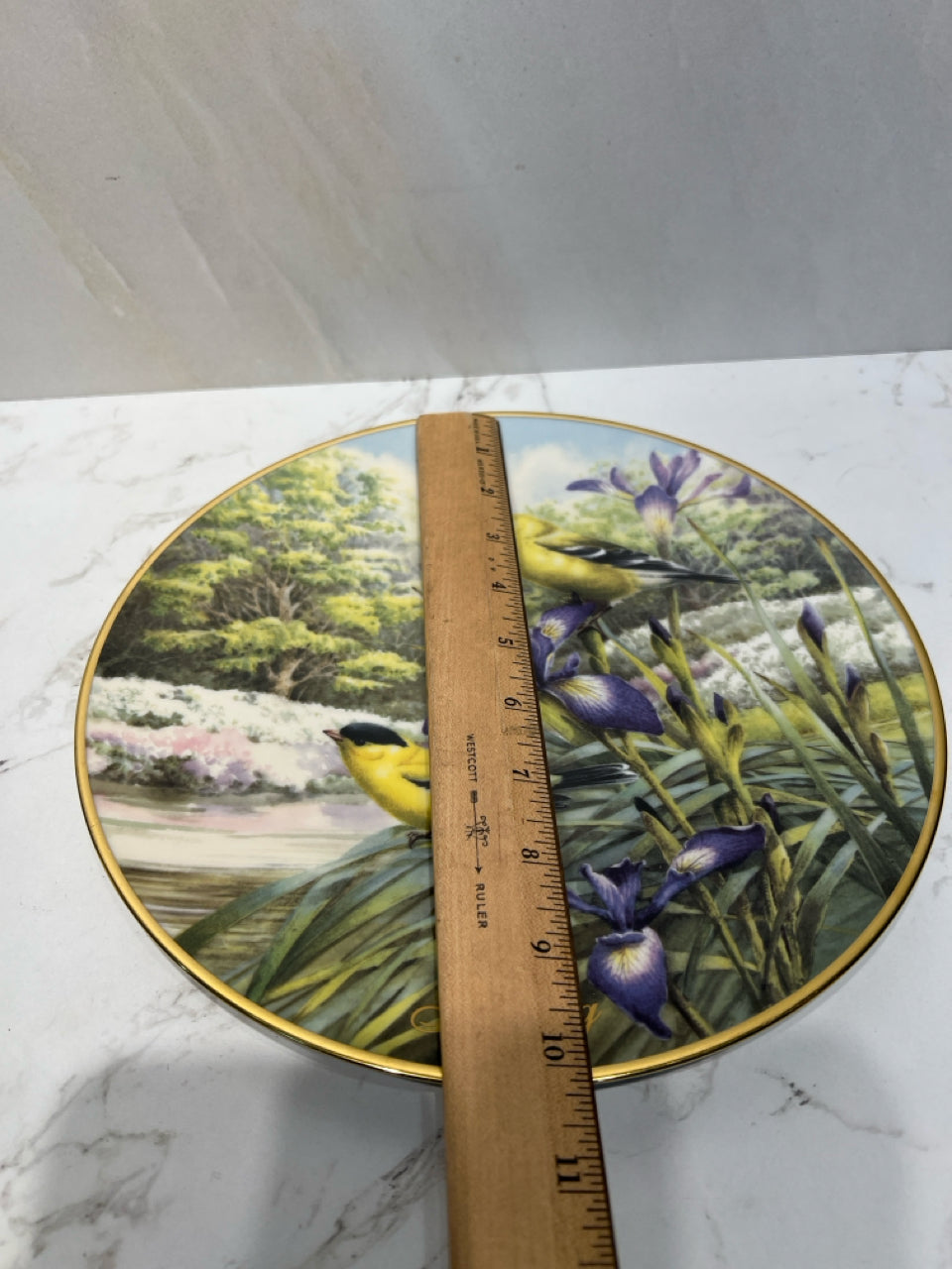 Lenox Goldfinch Plate