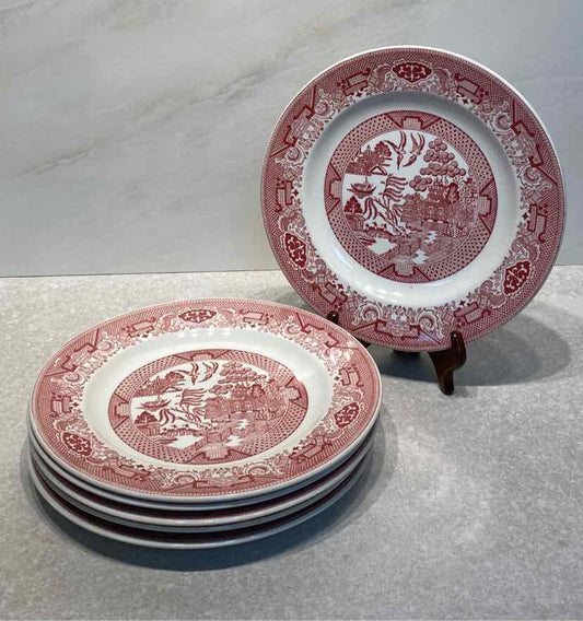 Set of 6 Willow Plates