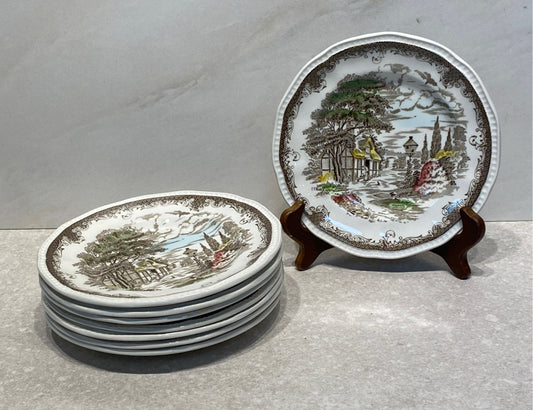 Kensington Shakepeare's Sonnet - Set of 8 Plates