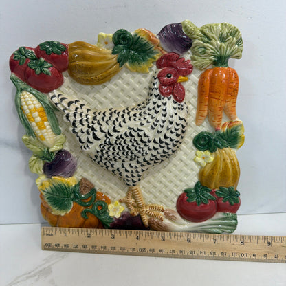 Fitz and Floyd Chicken Decor