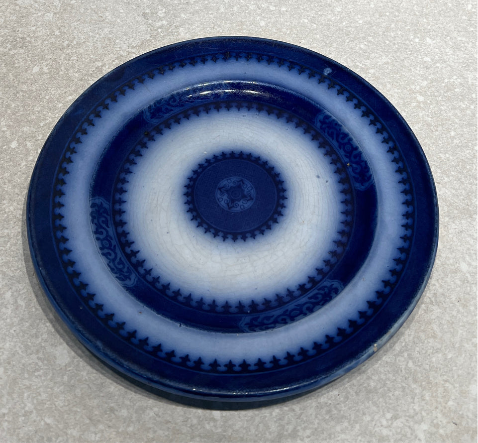 Flow Blue Plate