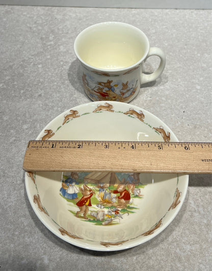 Bunnykins Bowl and Mug