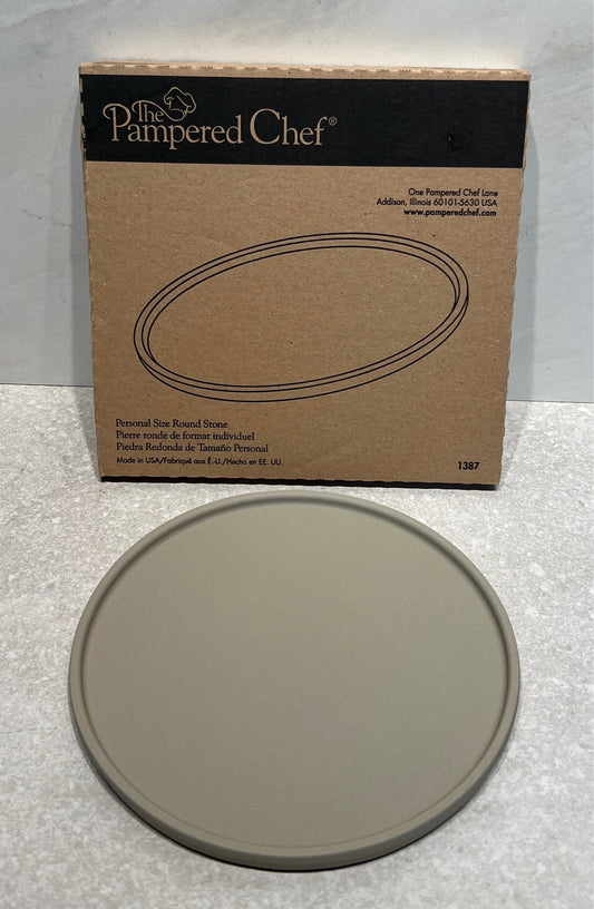 Pampered Chef Round Stone