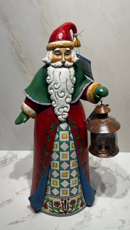 Jim Shore Yuletide Light Snowman