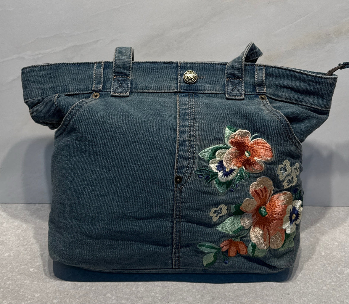 Patricia Nash Ashwell Dedim Handbag
