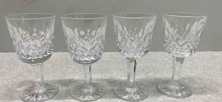 Set of 4 Waterford Lismore Glasses