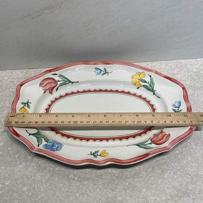 Villeroy And Boch Jardin D'Alsace Serving Platter