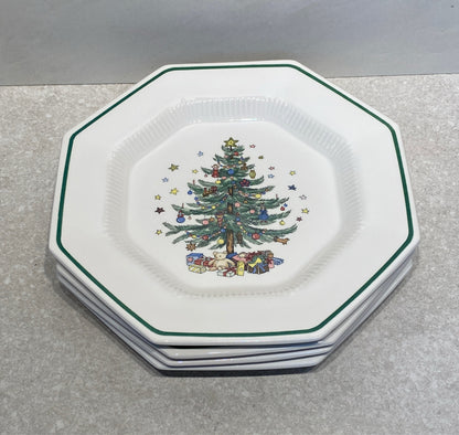 Set of 4 Nikko Dinner Plates