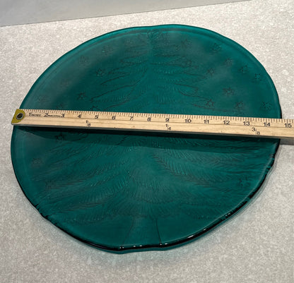 Green Serving Plate