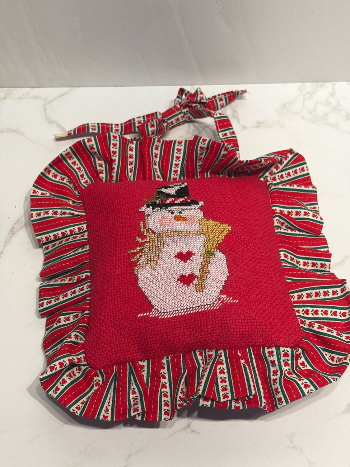 Snowman Pillow
