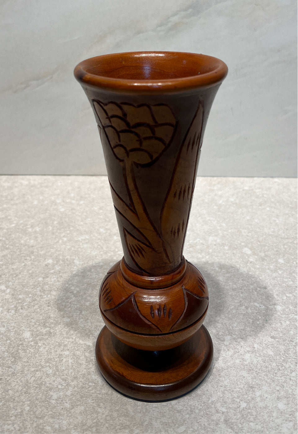 Wooden Vase