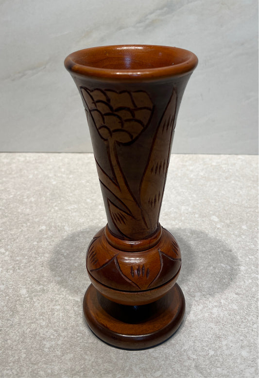 Wooden Vase