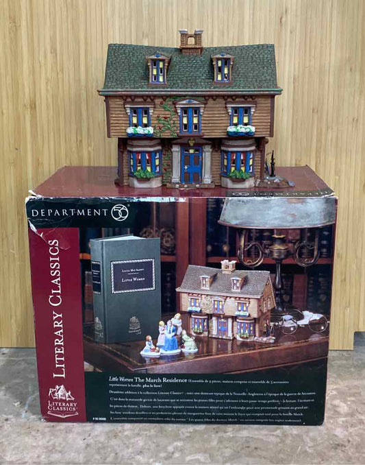 Dept. 56 Little Women The March Residence