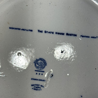 State House Boston Plate