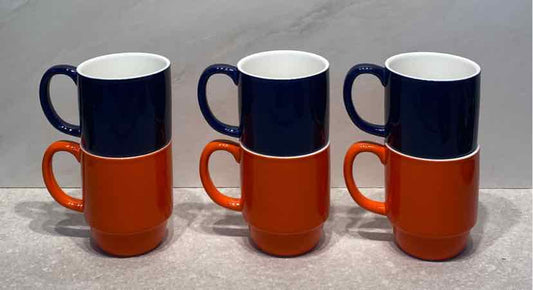 Set of 6 Stacking Mugs