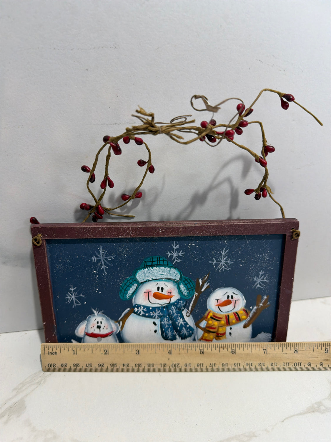 Snowman Sign