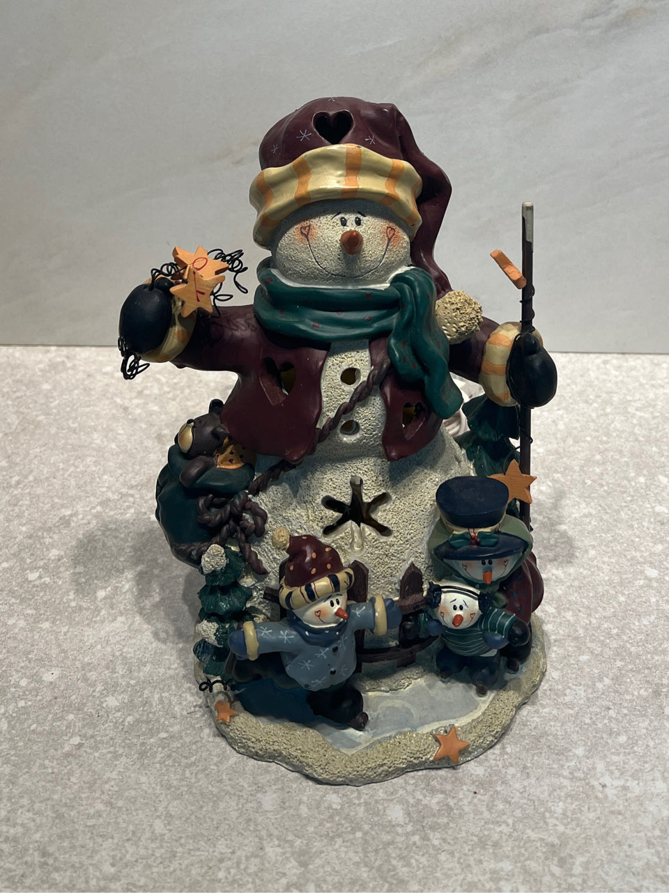 Lighted Snowman