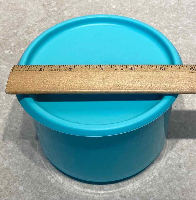 Covered Tupperware Container