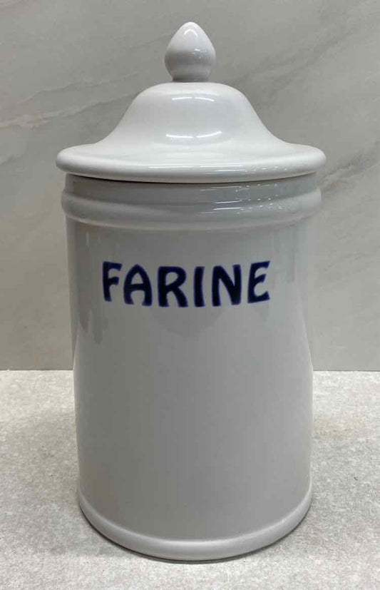 Covered Farine Jar