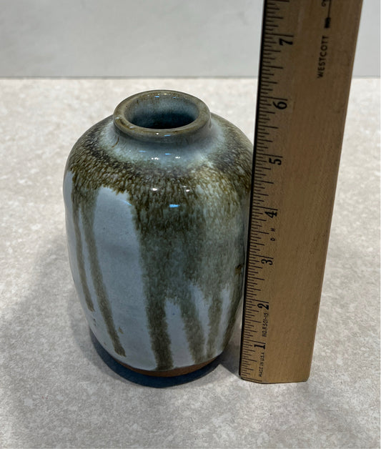 Signed Pottery Vase