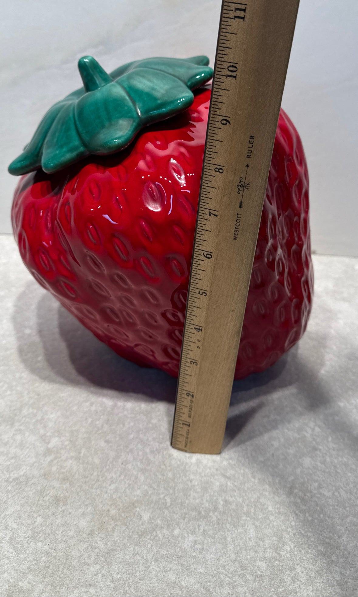 Vintage Strawberry Cookie Jar