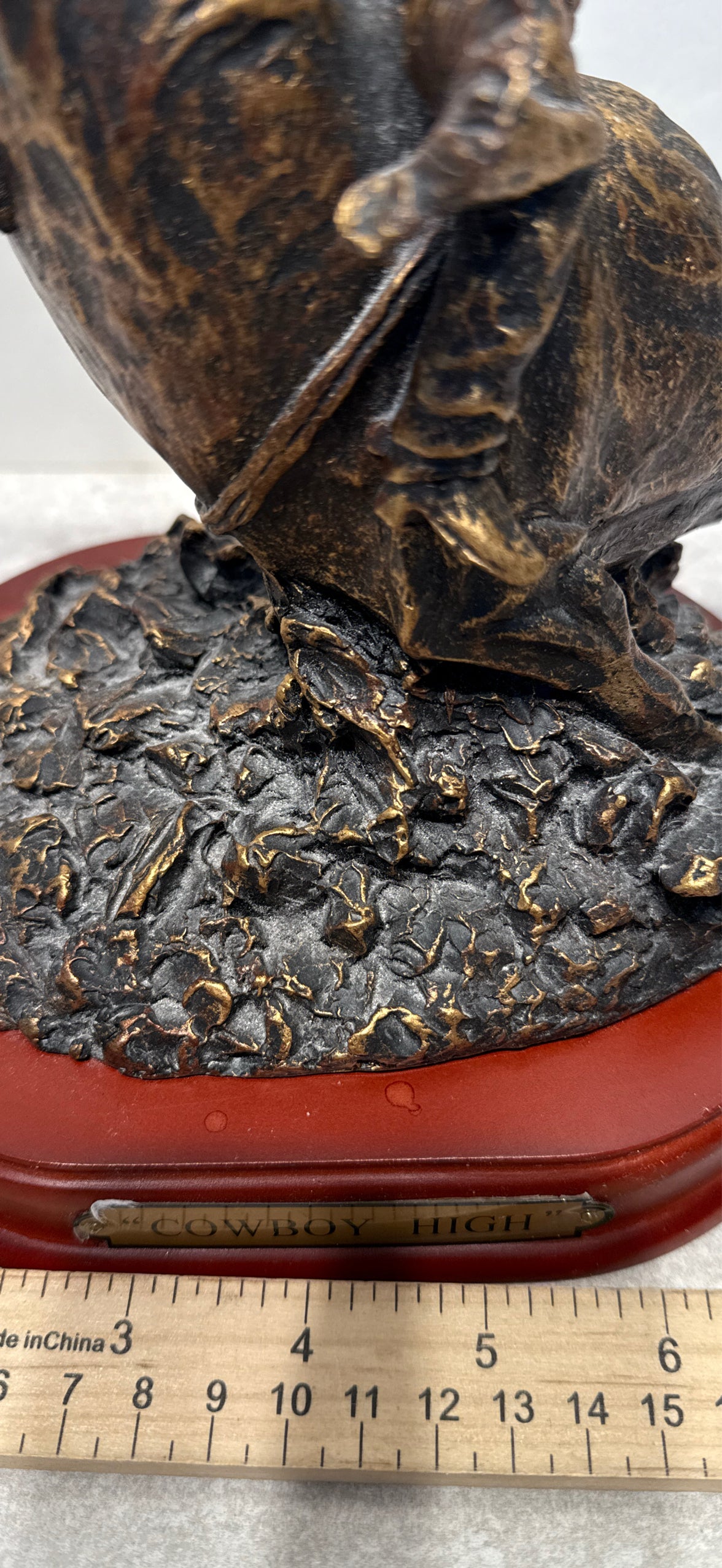 Cowboy High Figurine