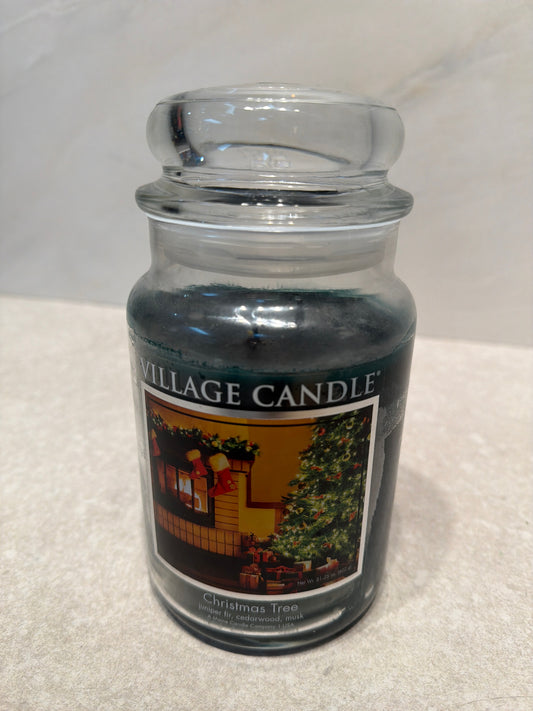 Village Candle Used