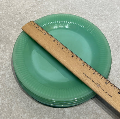 Set of  Fire King Jadeite Plates