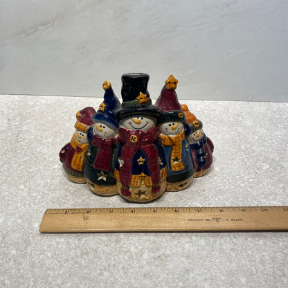 Snowman Candleholder