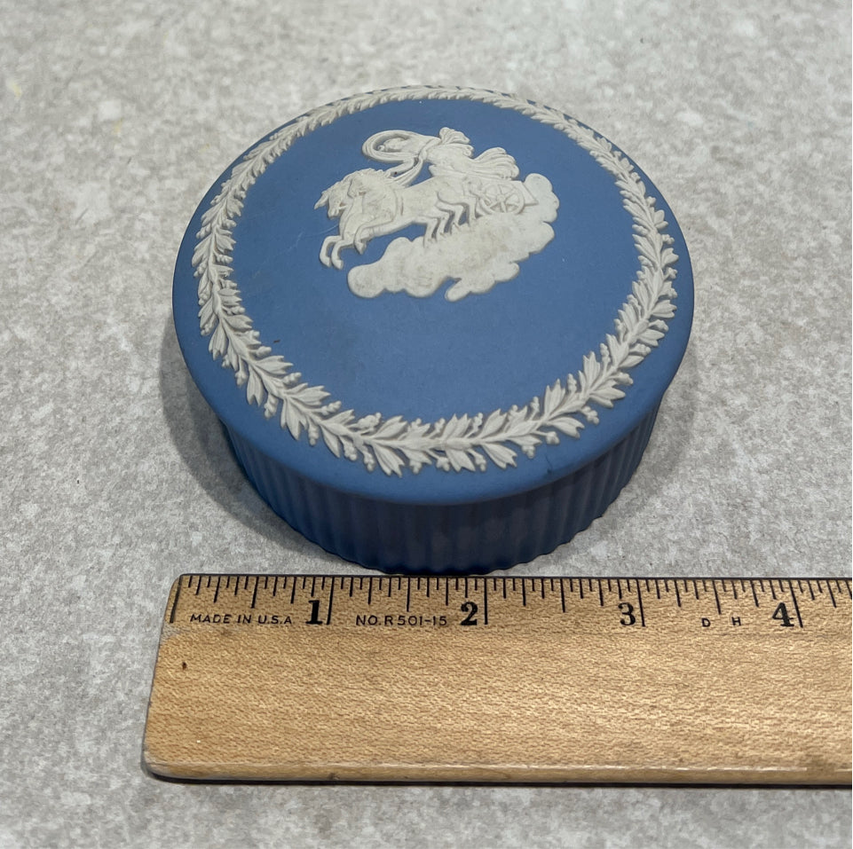 Covered Wedgwood Trinket Box