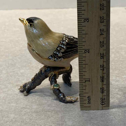 Gold Finch Trinket Box
