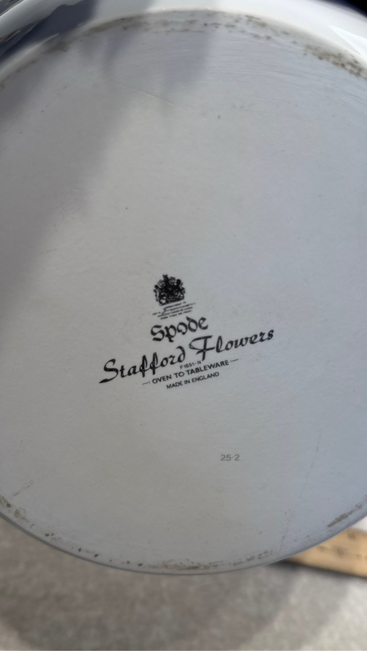 Spode Stafford Flowers Covered Bowl