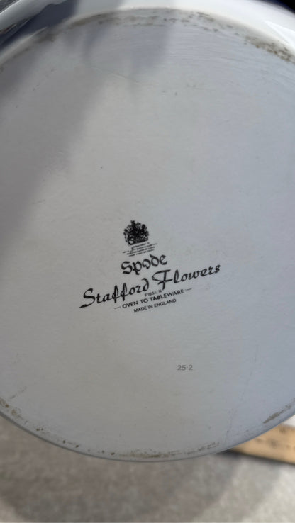 Spode Stafford Flowers Covered Bowl