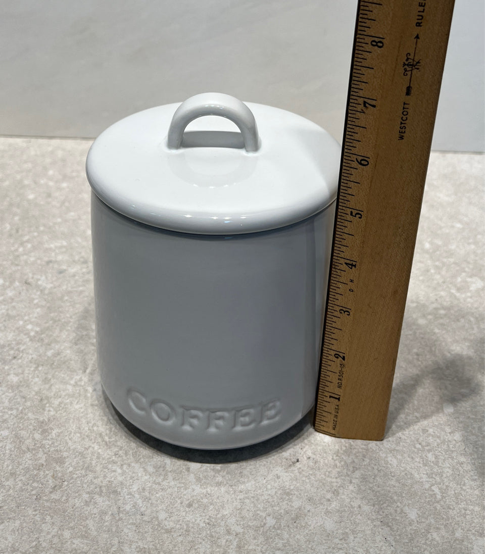 Covered Coffee Jar