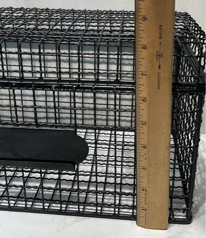 Metal Covered Basket