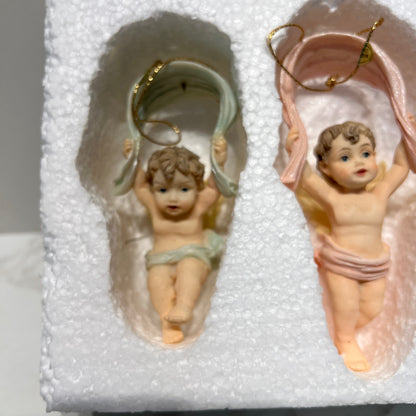 Set of 3 Vintage Ornaments