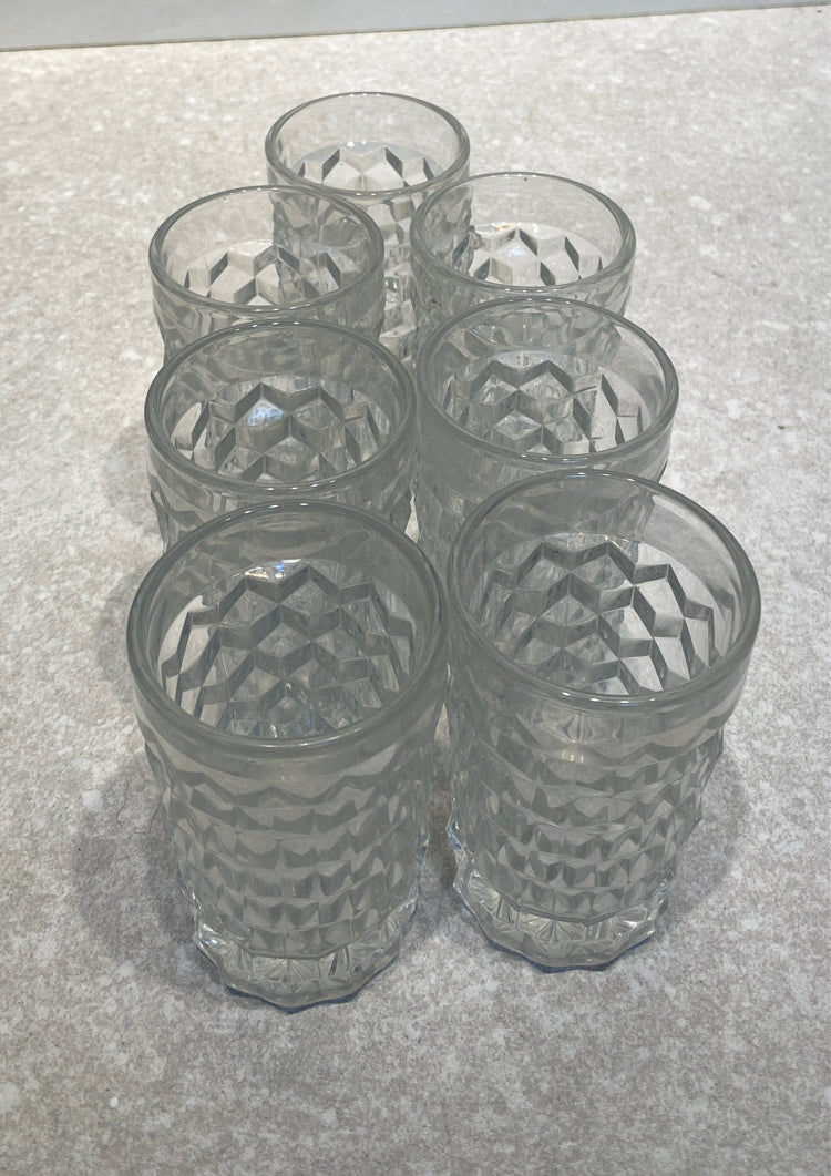 Fostoria American - Set of 7 Juice Glasses