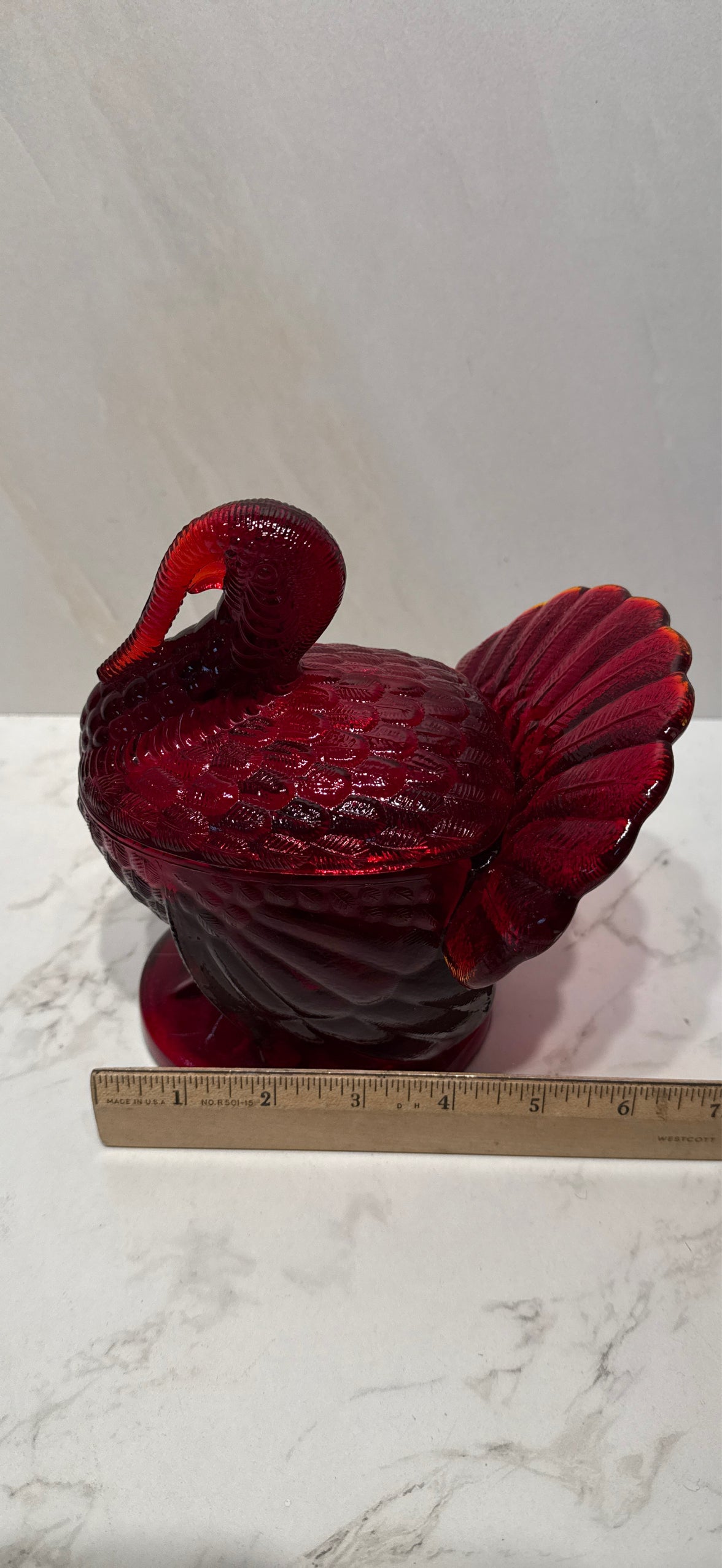 LE Smith Red Covered Turkey