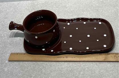 Temptations Soup And Sandwich Plate