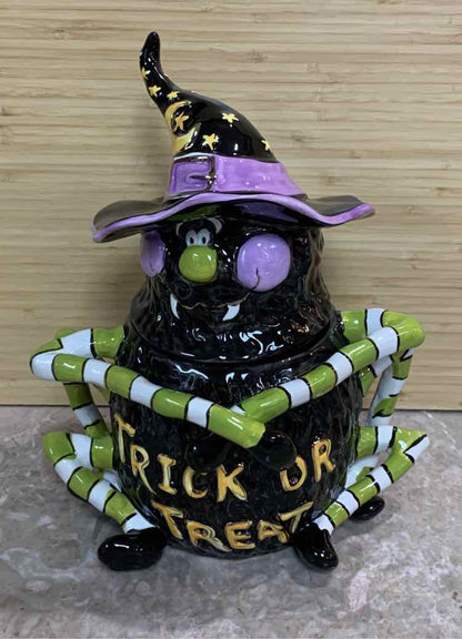 Blue Sky Spider Witch Jar